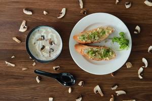 Cream Of Mushrooms Soup