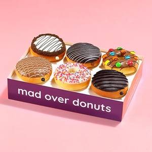 Speciality Box of 6 Donuts (Buy 5 Get 1 Free)