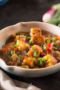 Chilly paneer gravy
