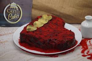 Heart Shape Ducth Red Velvet Cake