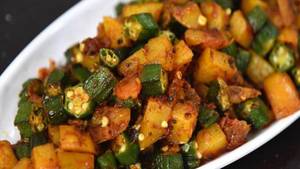 Aloo Bhidi Thali