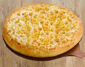 Classic corn pizza