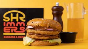 Crispy Double Chicken Burger