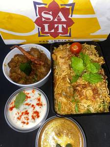 Chicken Biryani & Mutton Pepper Chukka Combo