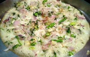 Homemade Size - Onion Dosai (2 Piece)