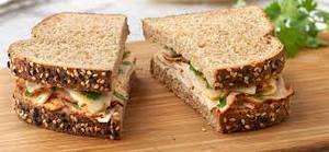 MultiGrain Grilled Vegetable Cheese Bomb Sandwich