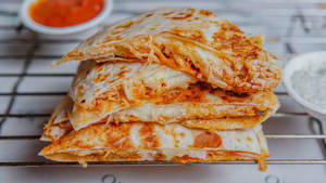 Butter Chicken Quesadilla