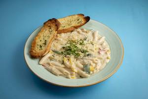 Chicken Bell Peppers & American Corn Pasta