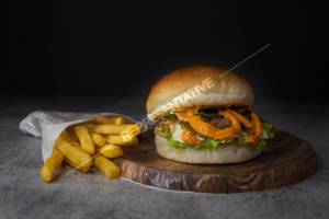 Spicy Masala Grill Chicken Burger