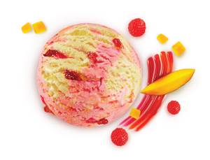 Mango Raspberry Ice Cream (95 Gms)