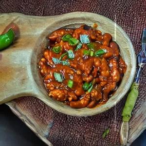 Boneless Chicken Chilli  (Half)