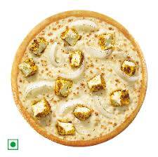 Double cheese and paneer pizza