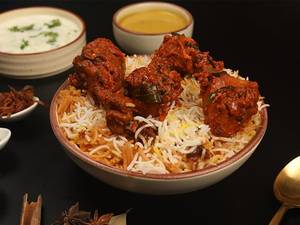 Fried Piece Chicken Biryani