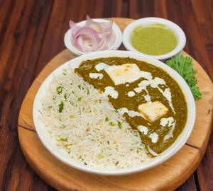 Palak Paneer Rice