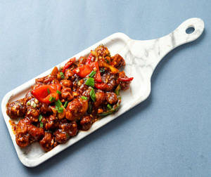 Mushroom Schezwan Dry