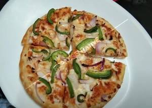 Onion capsicum pizza                                           