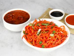 Veg Triple Schezwan Fried Rice