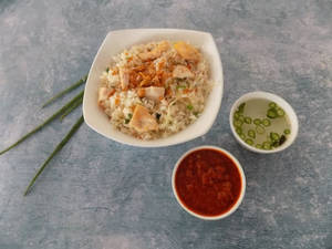 Chicken Butter Garlic Rice