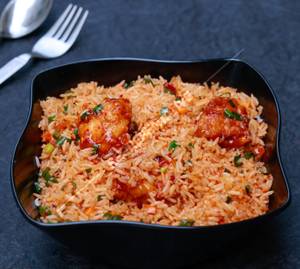 Schezwan Chicken Fried Rice