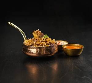 Mutton Biryani 650ml With ( Raita And Salan)
