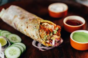 Mutton Seekh Kebab Kathi Roll