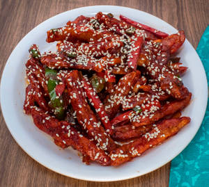 Honey Chilli Potato