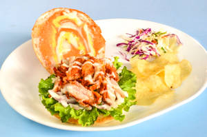 Chicken Strips Burger