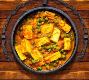 Matar paneer