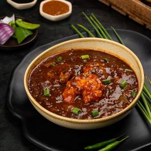 Prawns Manchurian Gravy (7 Pieces)