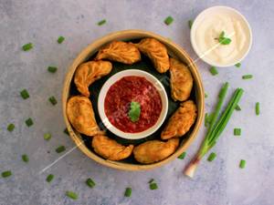 Chicken Fried Momos