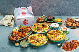 Barbeque in a Box (Mutton Biryani Overload)