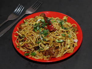 Chicken Singapore Noodles