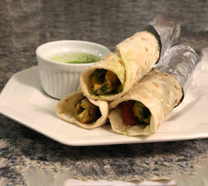 Chicken Seekh Kebab Roll