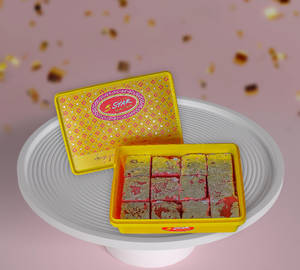 Pink Coconut Barfi