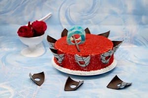 Red Velvet Cake (Eggless)