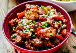 Chicken manchurian gravy
