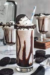 Oreo Milkshake With Ice Cream