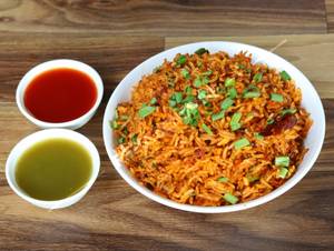 Schezwan Vegetable Fried Rice