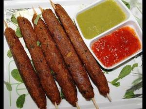 Soya Seekh Kebab 