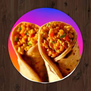 Paneer Bhurji Kathi Roll