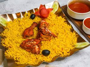 Mandi Dajaj (Chicken) Rice 
