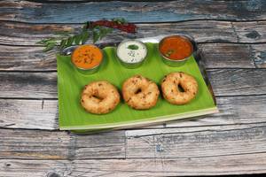 Medu Vada Sambhar [3 Pcs]