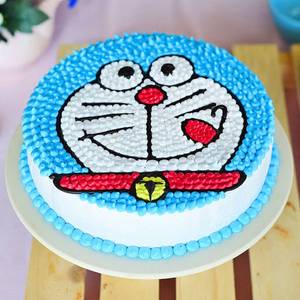 Doremon cake-675gms(with egg)