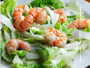Caesar salad [prawns]                        