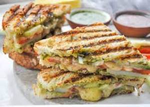 Bombay raw grilled sandwich