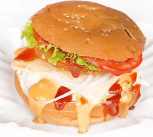 DOUBLE CHEESE BURGER   