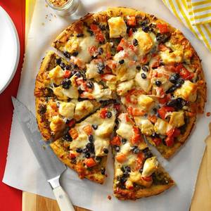 Mexican Chicken Pizza