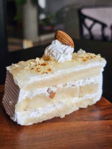Milk Badam Pastry Eggless 