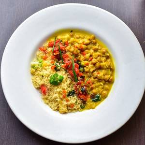 Slightly Crisp Cous Cous And Chickpeas