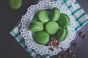 Pista Macarons (3 Pcs)